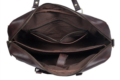 Timeless Elegance: Brown Leather Messenger Bag - Your Perfect Everyday Companion. - CELTICINDIA