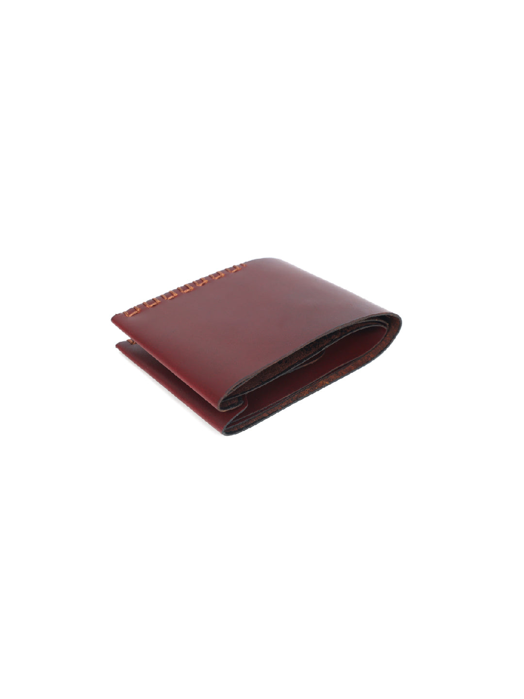 Genuine Leather Slim Card Holder Wallet with Compartment