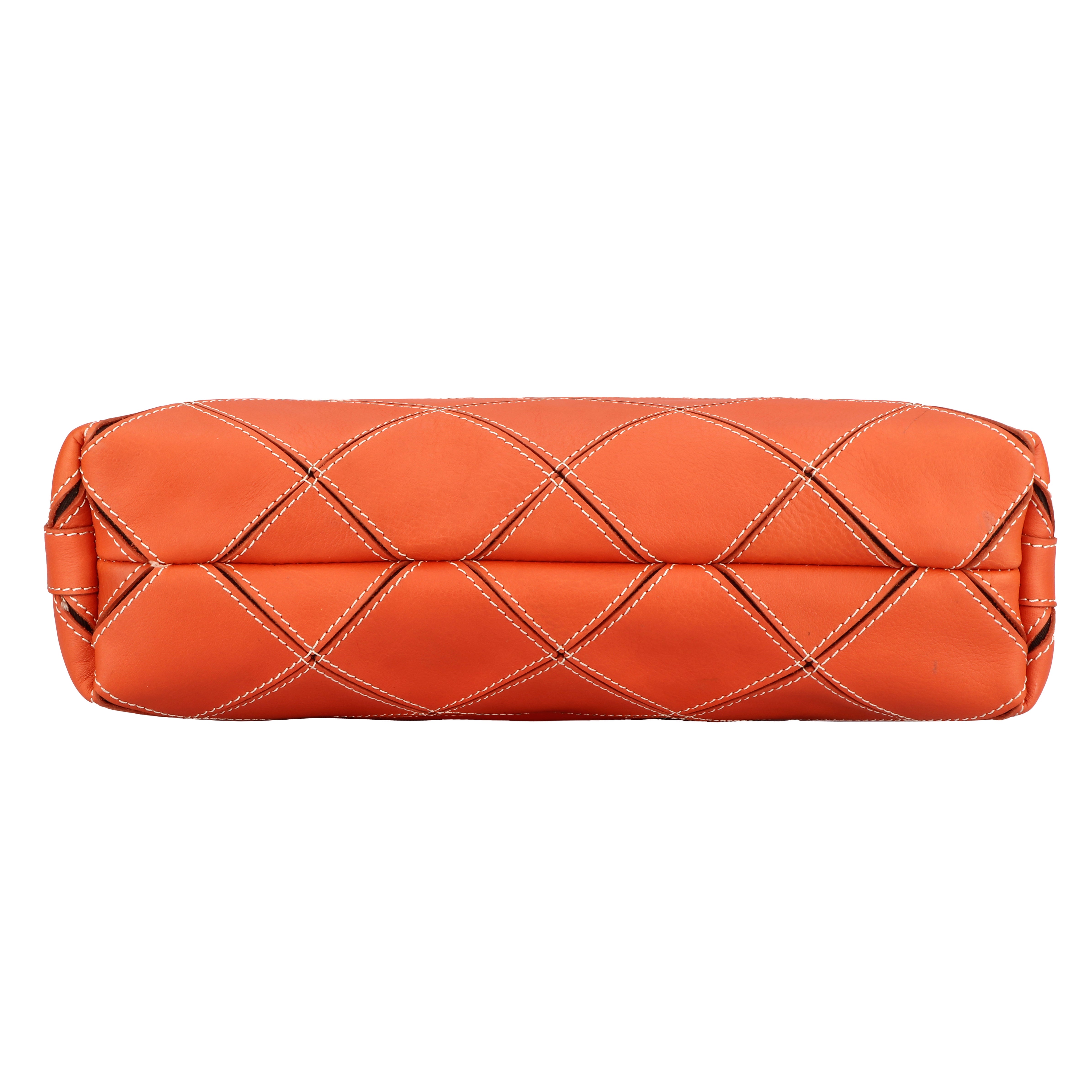 Premium Quilted Leather Tote Bag with Zip Closure