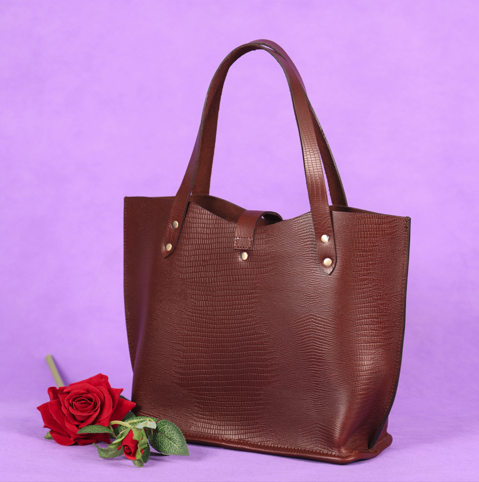 Fashionable Leather Handbag – Chic & Attractive Design for Every Occasion,Art:-BG-1404 L