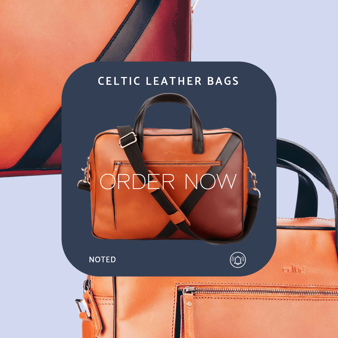 Premium leather laptop bags deals