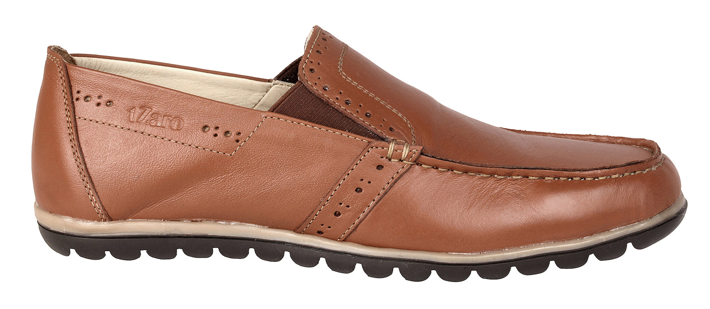 Men’s Brown Leather Casual Loafers