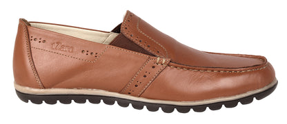 Men’s Brown Leather Casual Loafers