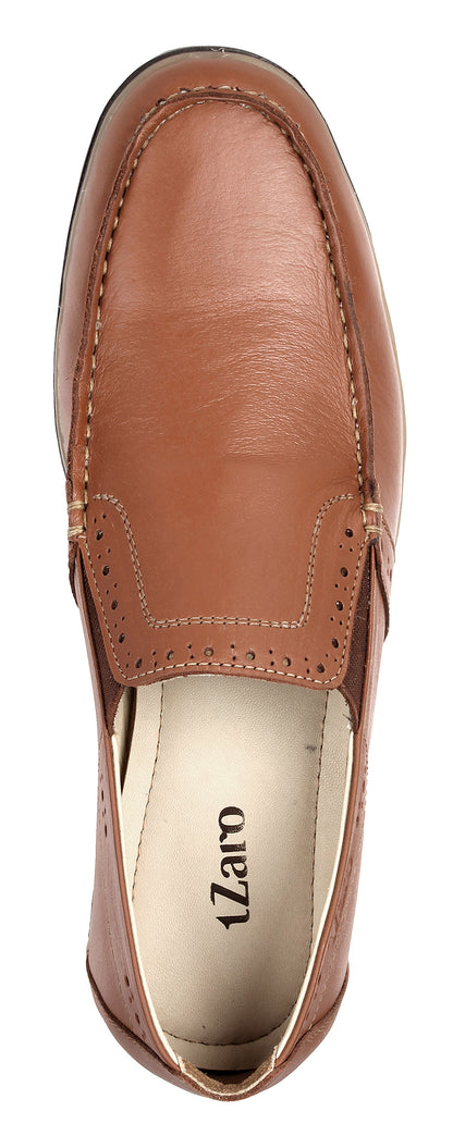 Men’s Brown Leather Casual Loafers