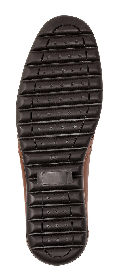 Men’s Brown Leather Casual Loafers