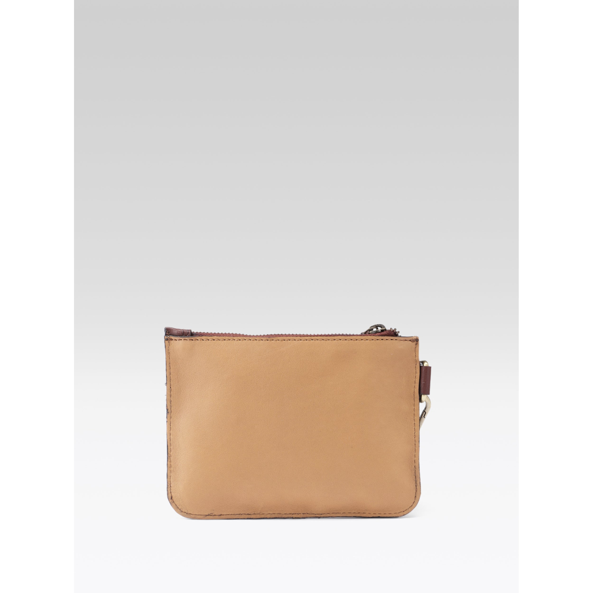 Premium Genuine Tan Leather 3-Piece Handbag Combo with Crossbody & Clutch