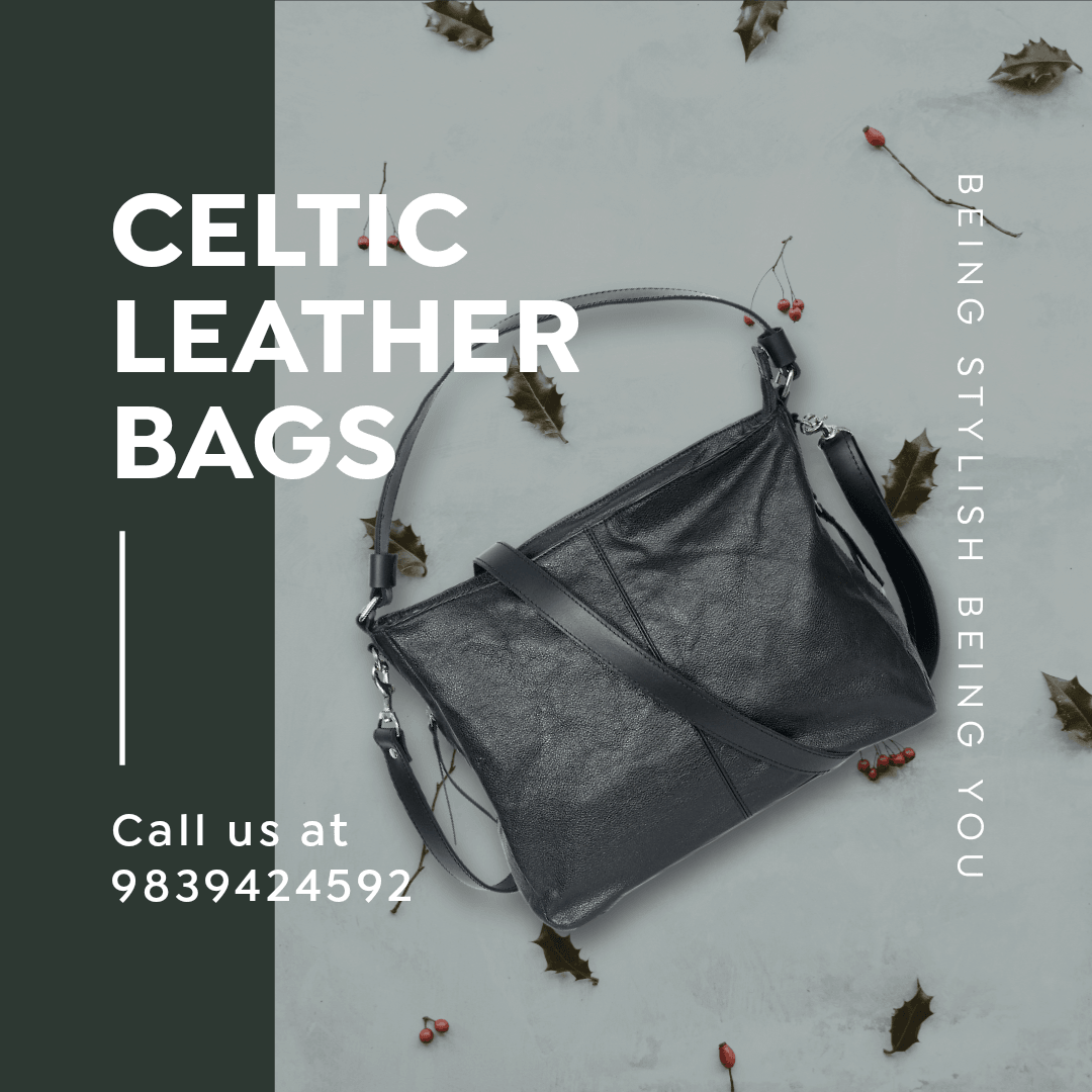 Celtic The Hobo Bag in Leather, Soft & Slouchy Silhouette, Timeless & Elevated Design. - CELTICINDIA